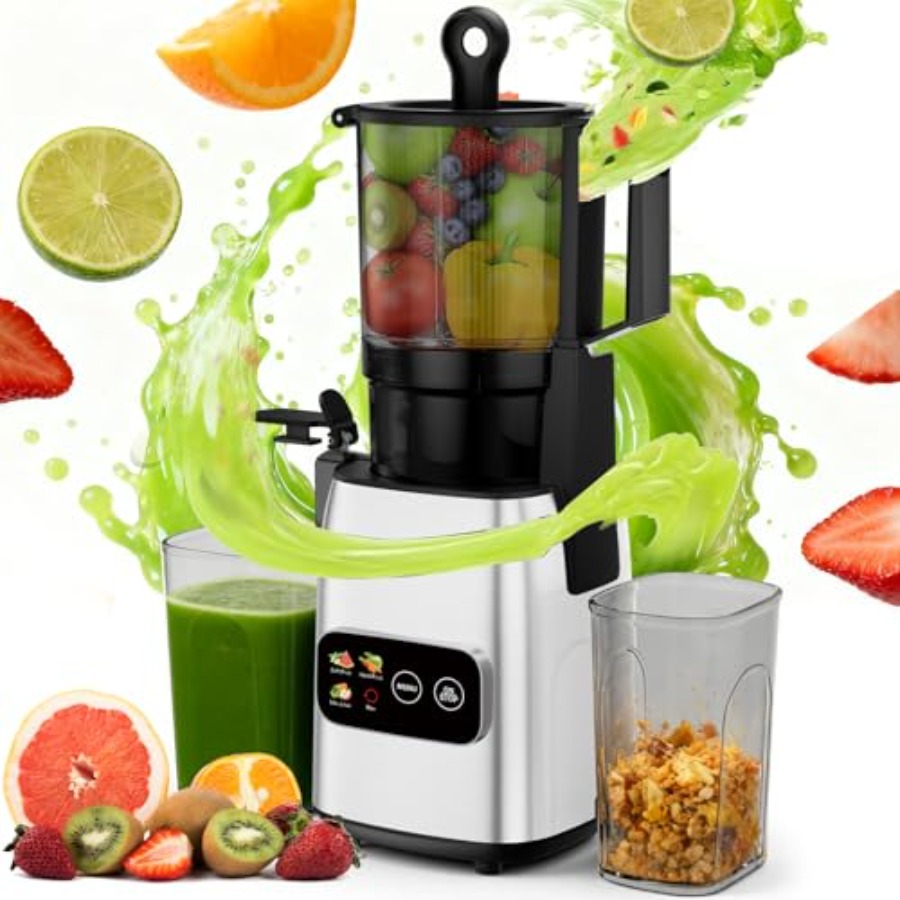 Cold Press Juicer - 300W Cold Press Juicer with 5.4