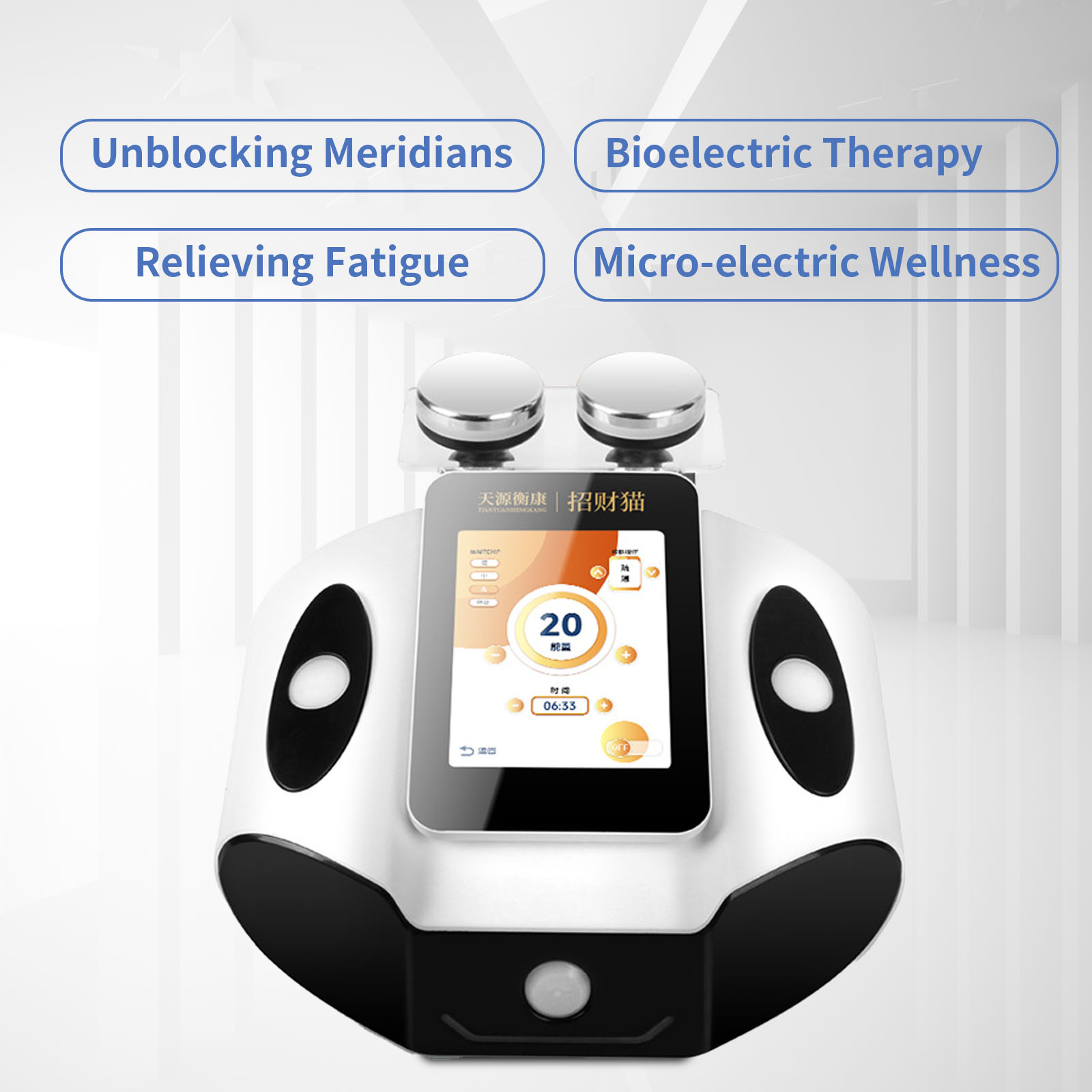 Health Wellness & Psychology - Bioelectric Meridian Meter Health Diagnostic Scraping