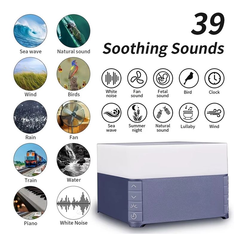 FBIL-White Noise Machine Baby  - White Noise Machine Sleep ulasan dan harga