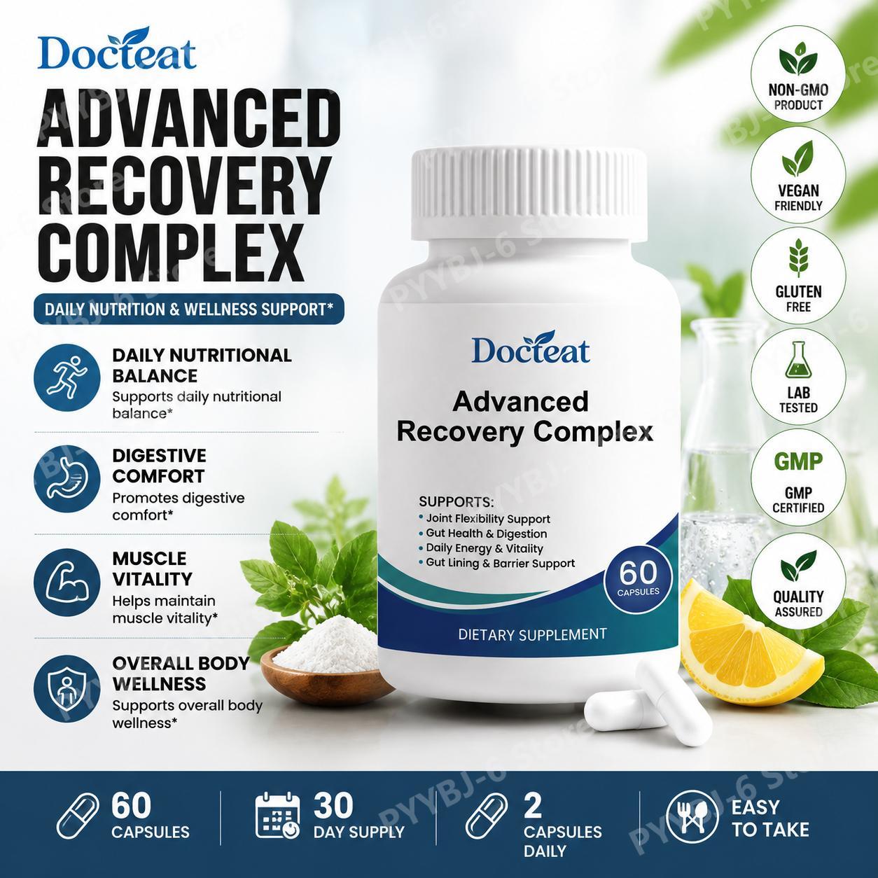 Advanced Recovery Complex 60 C - Health Wellness & Psychology ulasan dan harga