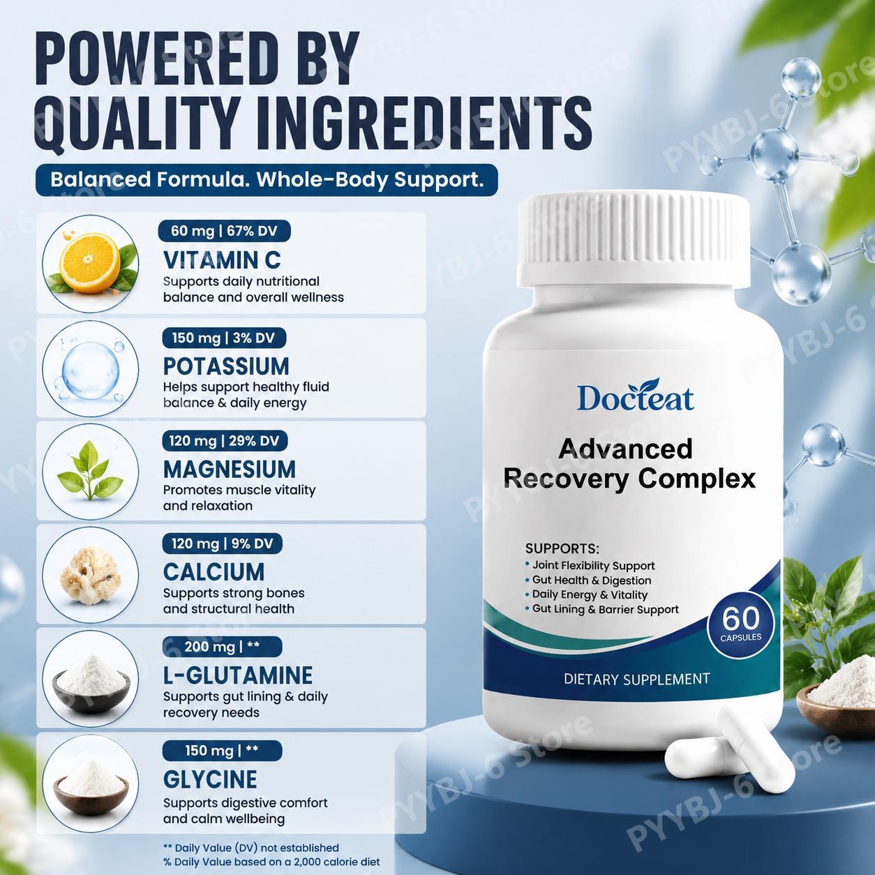 Advanced Recovery Complex 60 C - Health Wellness & Psychology ulasan dan harga
