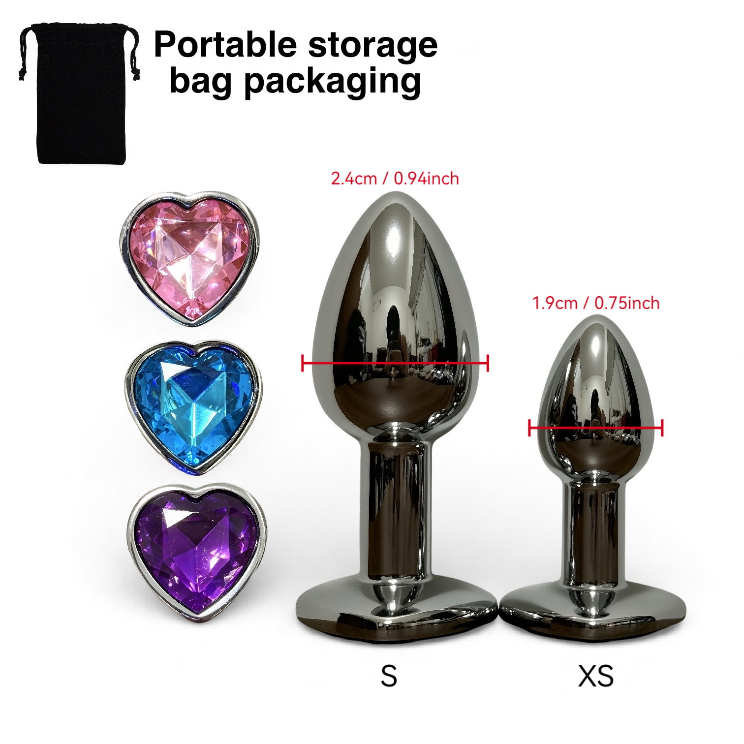 Mini Metal Anal Plug Set for B - Health Wellness & Psychology ulasan dan harga