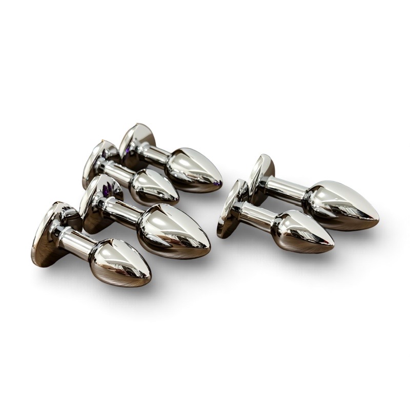 Mini Metal Anal Plug Set for B - Health Wellness & Psychology ulasan dan harga