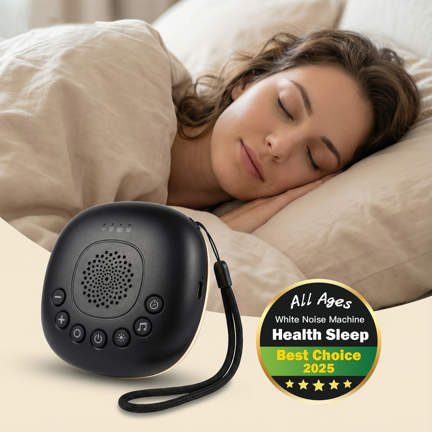 Portable White Noise Machine 2 - White Noise Machine Sleep ulasan dan harga
