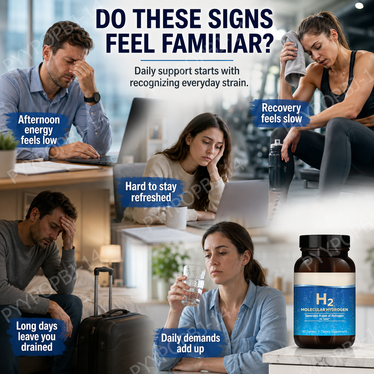 Molecular Hydrogen H2 Tablets  - Health Wellness & Psychology ulasan dan harga