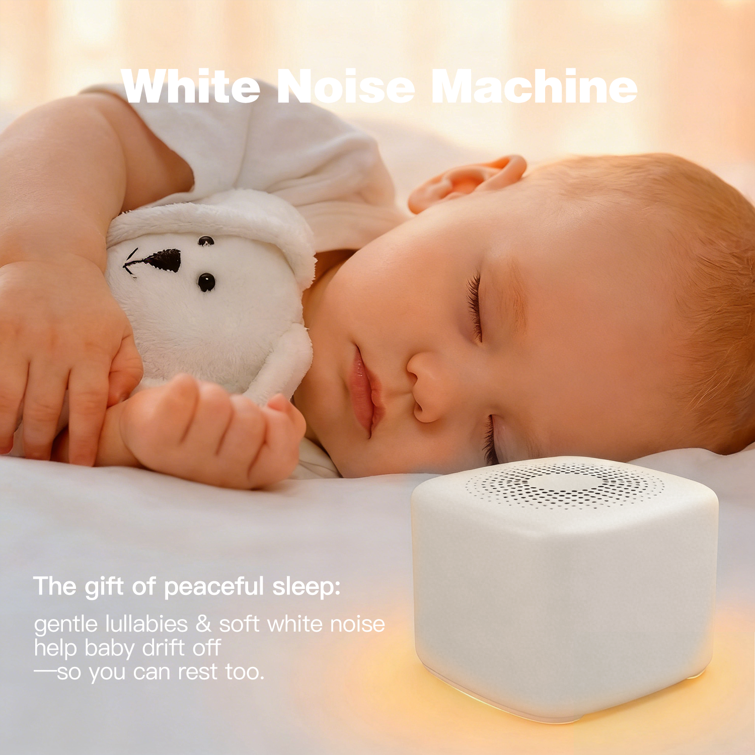 Baby White Noise Machine Smart - White Noise Machine Sleep ulasan dan harga