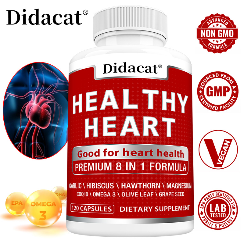 Heart Health Capsules with CoQ - Health Wellness & Psychology ulasan dan harga