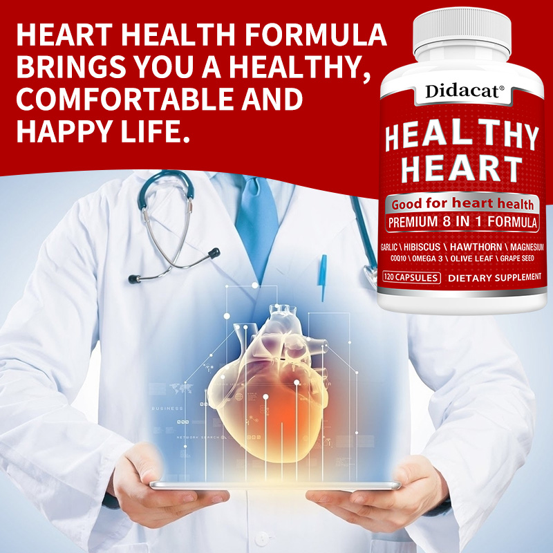 Heart Health Capsules with CoQ - Health Wellness & Psychology ulasan dan harga