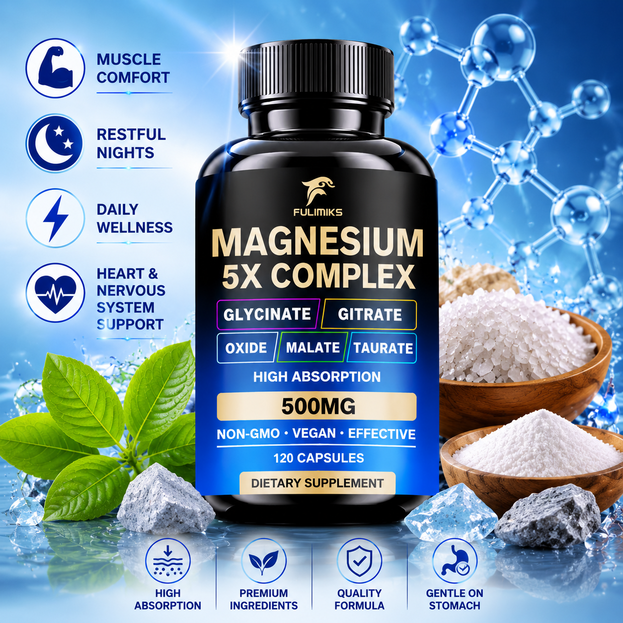 Magnesium Complex Extra Streng - Health Wellness & Psychology ulasan dan harga