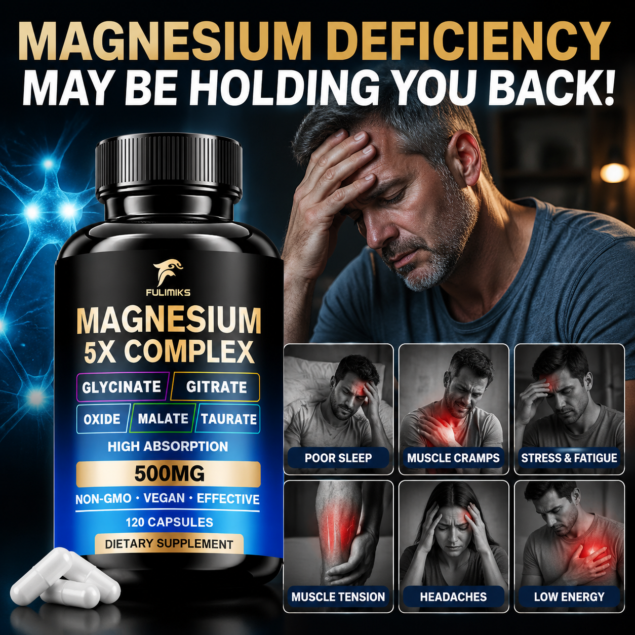 Magnesium Complex Extra Streng - Health Wellness & Psychology ulasan dan harga
