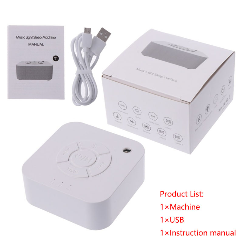 White Noise Machine USB Rechar - White Noise Machine Sleep ulasan dan harga