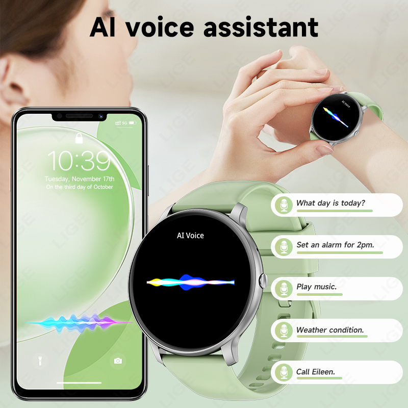 2026 LIGE New Smartwatch Bluet - Health Wellness Trends 2026 ulasan dan harga