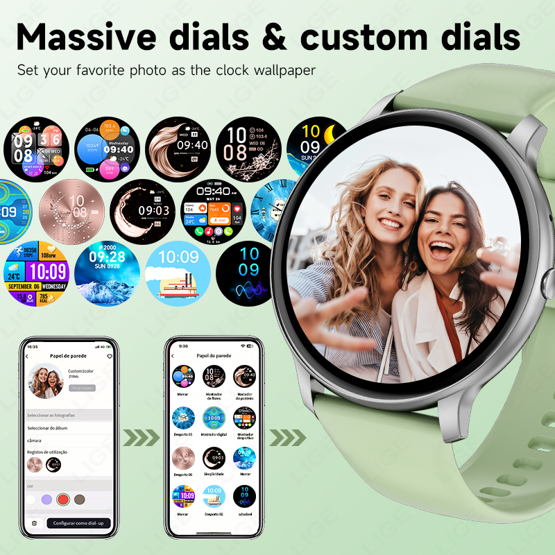 2026 LIGE New Smartwatch Bluet - Health Wellness Trends 2026 ulasan dan harga