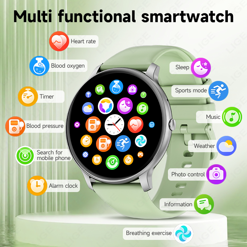 2026 LIGE New Smartwatch Bluet - Health Wellness Trends 2026 ulasan dan harga