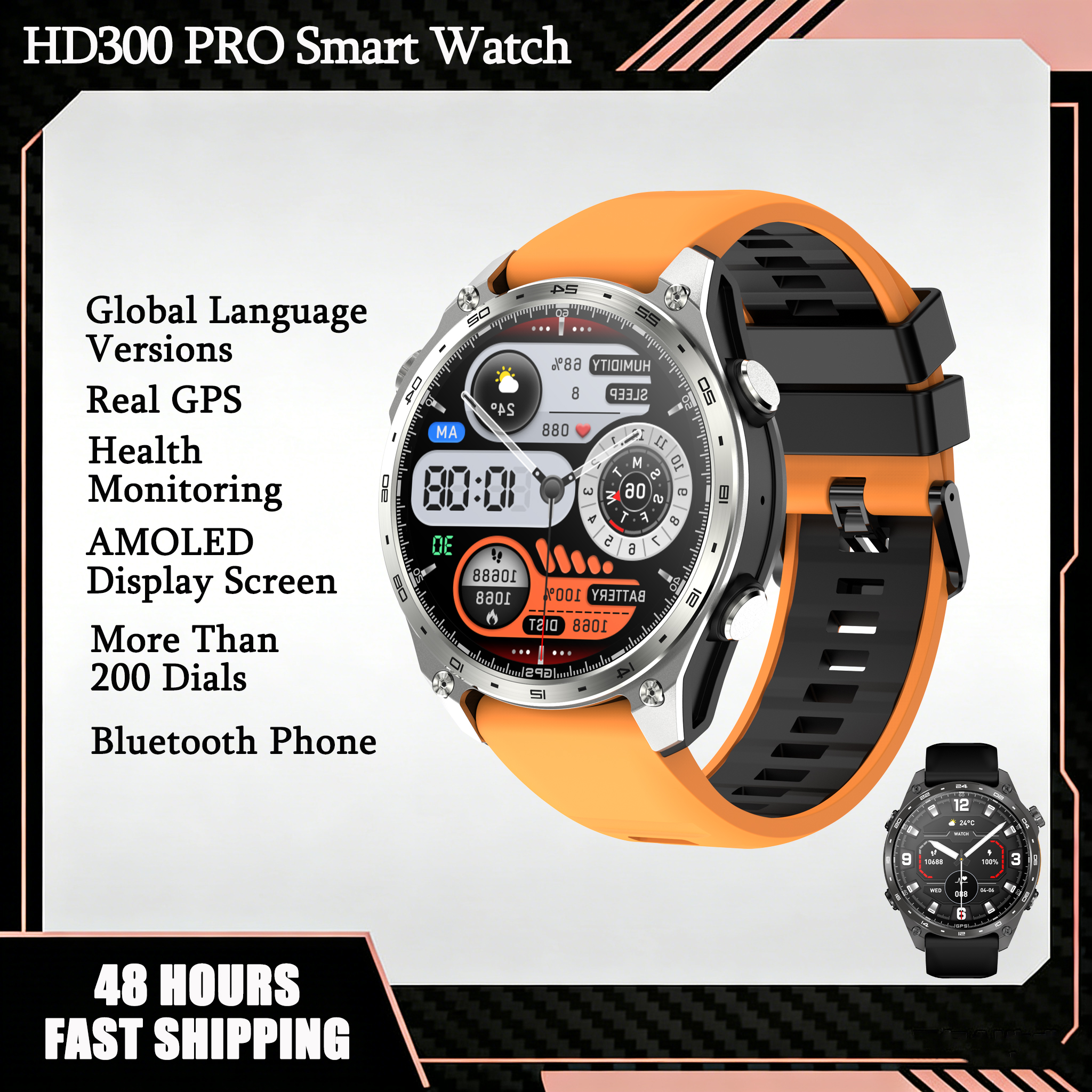 GPS Smart Watch for Outdoor HD - Health Wellness Trends 2026 ulasan dan harga