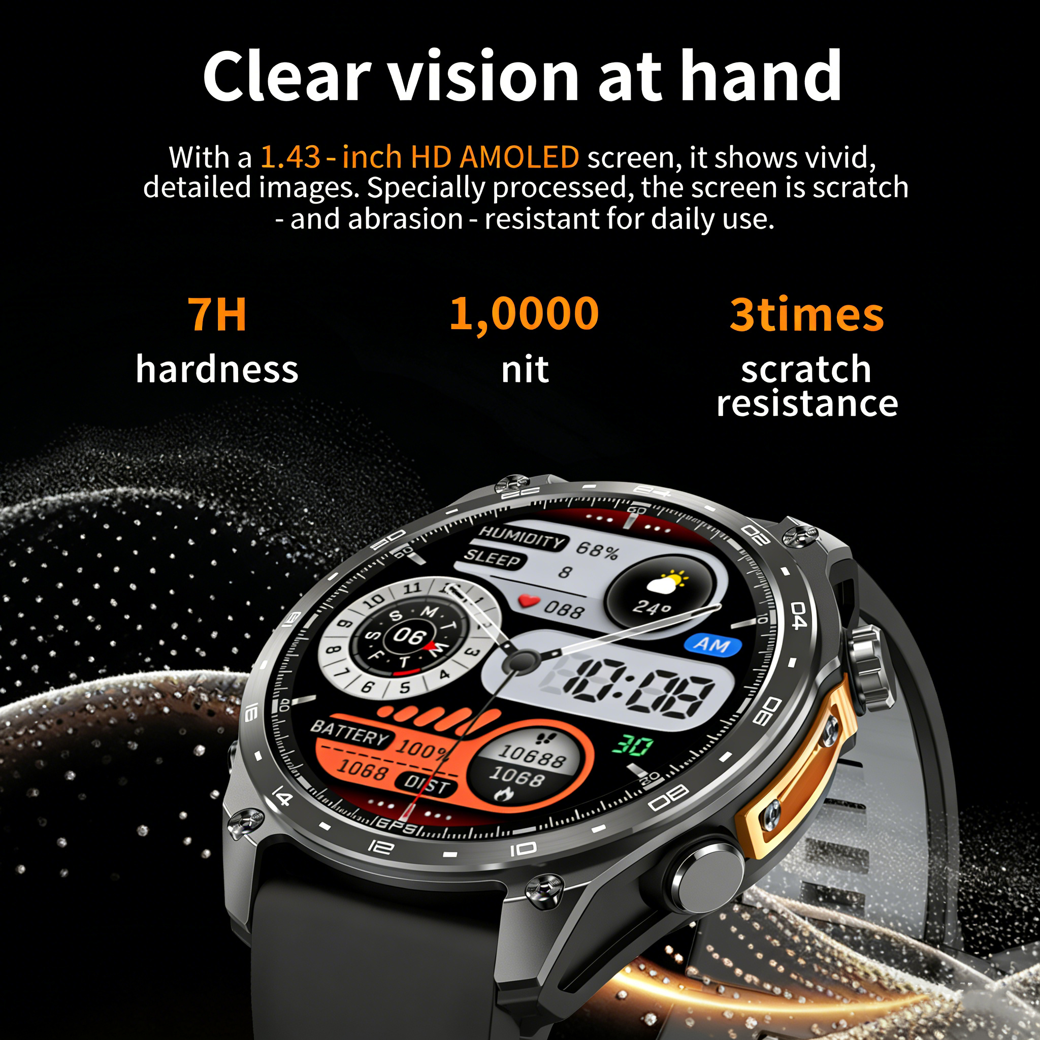 GPS Smart Watch for Outdoor HD - Health Wellness Trends 2026 ulasan dan harga