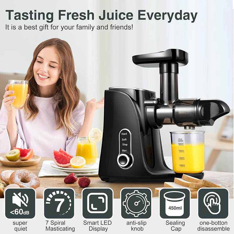 &* QANA Juicer Machines,Slow C - Cold Press Juicer ulasan dan harga