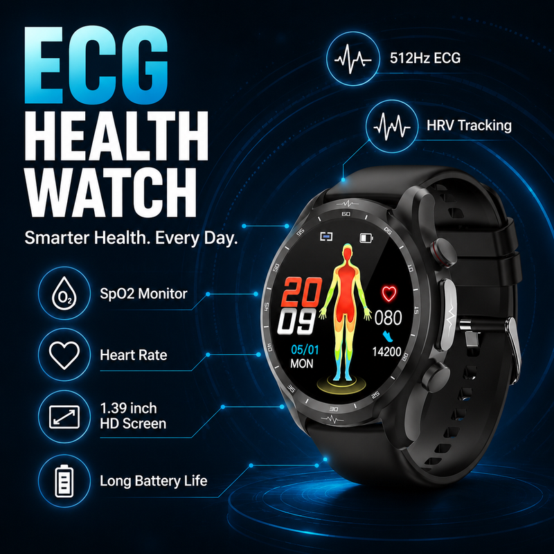 ECG+PPG 2026 New Health Smart  - Health Wellness Trends 2026 ulasan dan harga