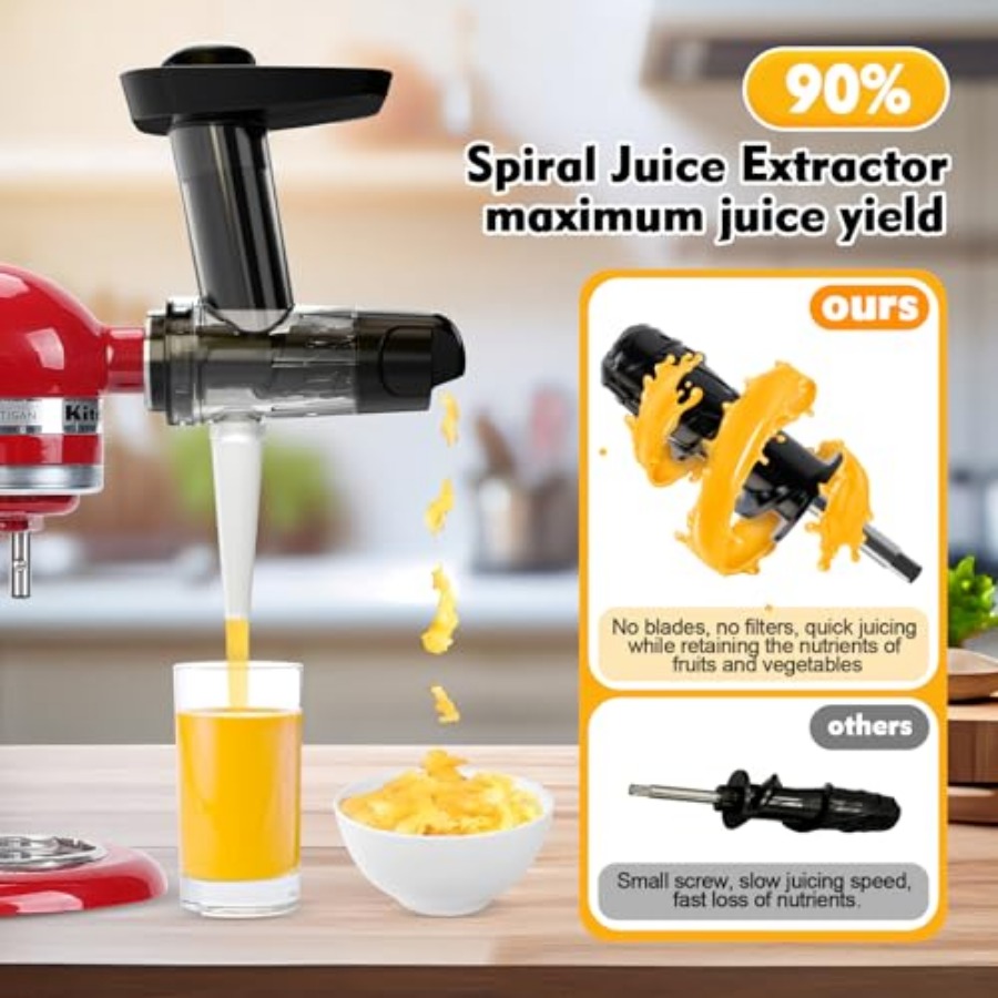 Masticating Juicer Attachment  - Cold Press Juicer ulasan dan harga