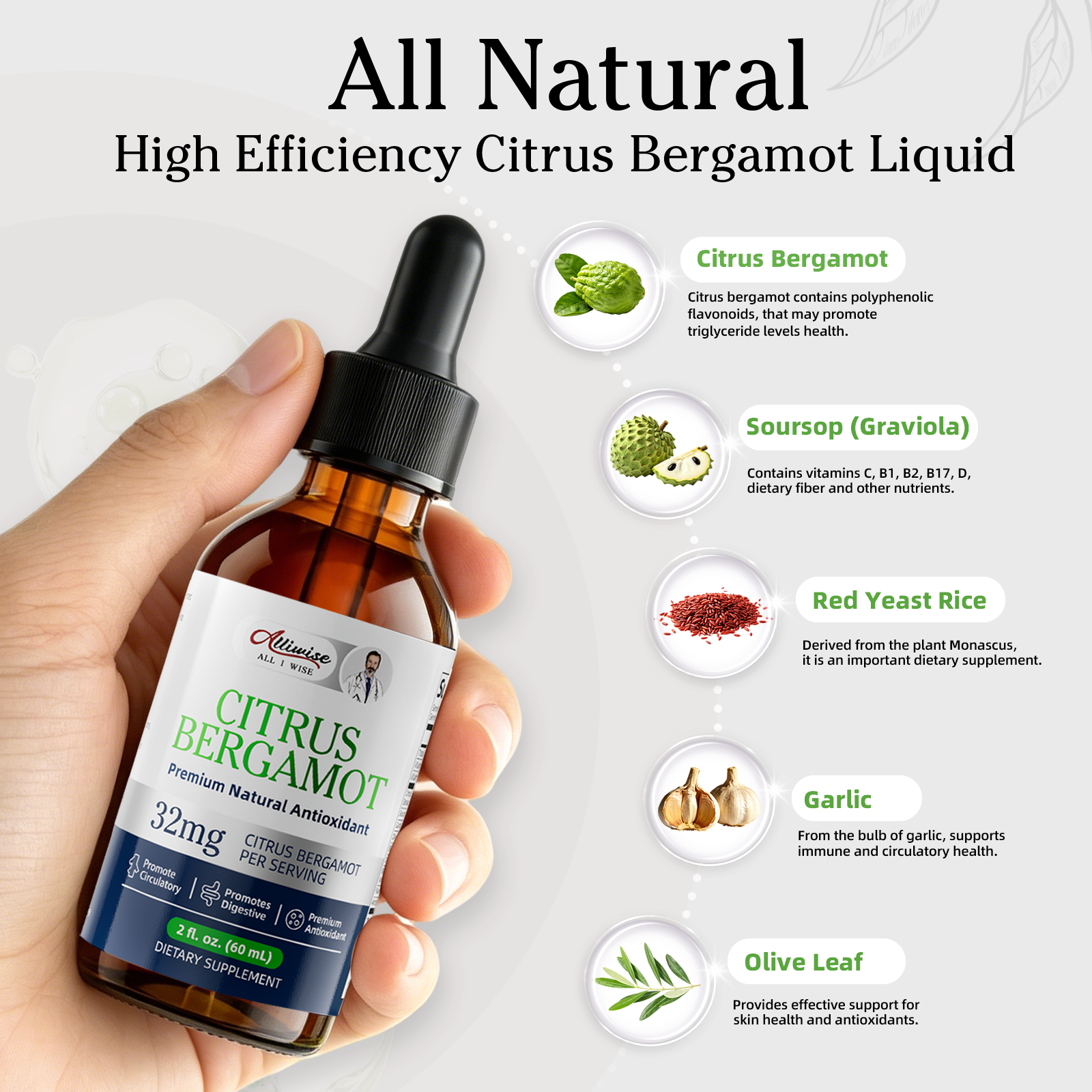 Premium Citrus Bergamout  Drop - Health Wellness & Psychology ulasan dan harga